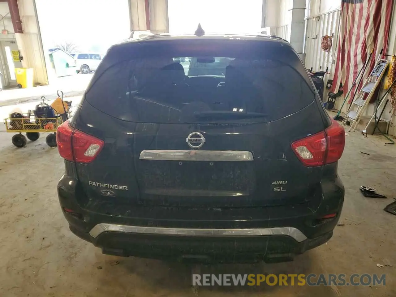 6 Photograph of a damaged car 5N1DR2MM8KC607793 NISSAN PATHFINDER 2019
