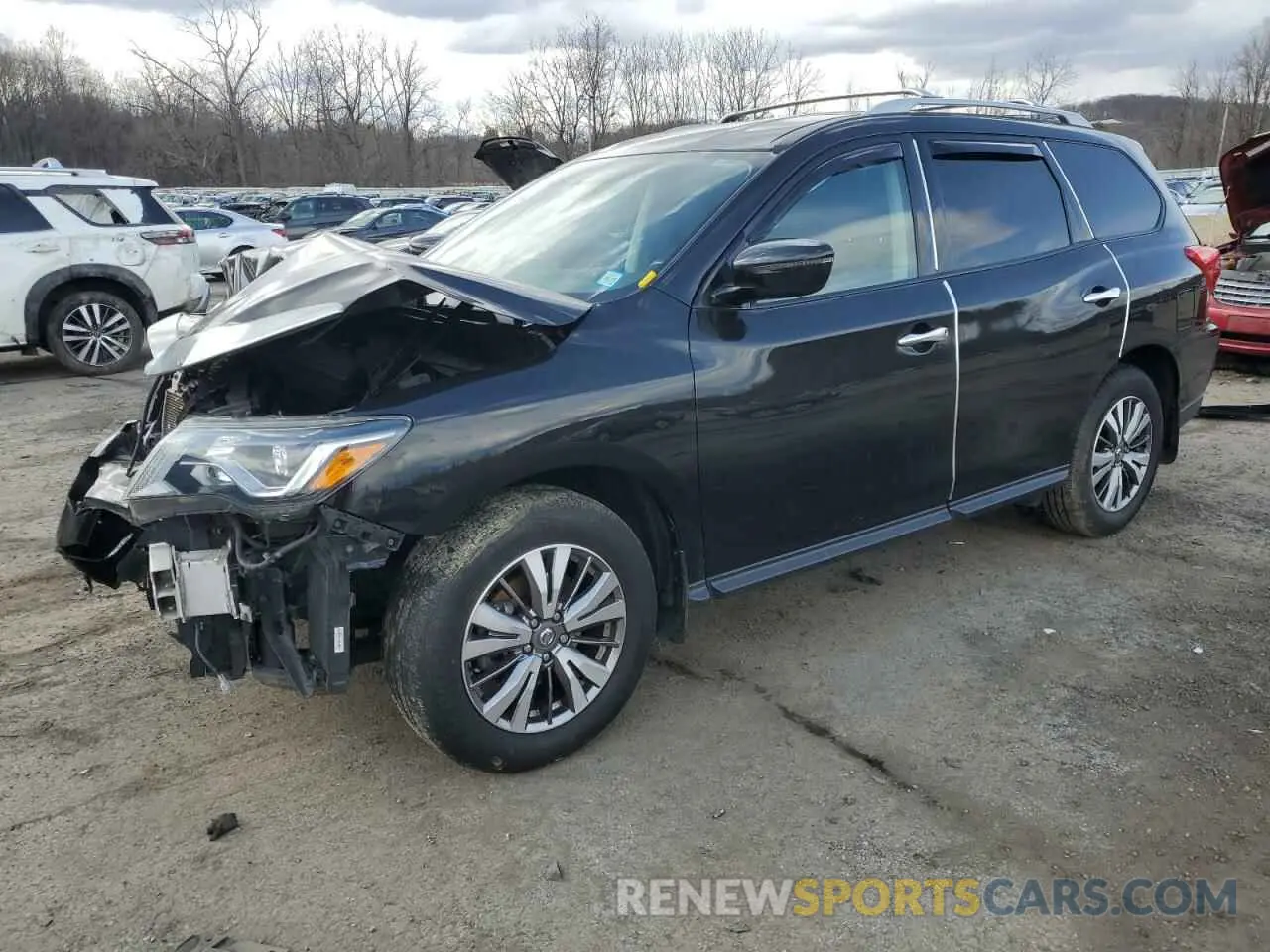 1 Photograph of a damaged car 5N1DR2MM8KC610662 NISSAN PATHFINDER 2019