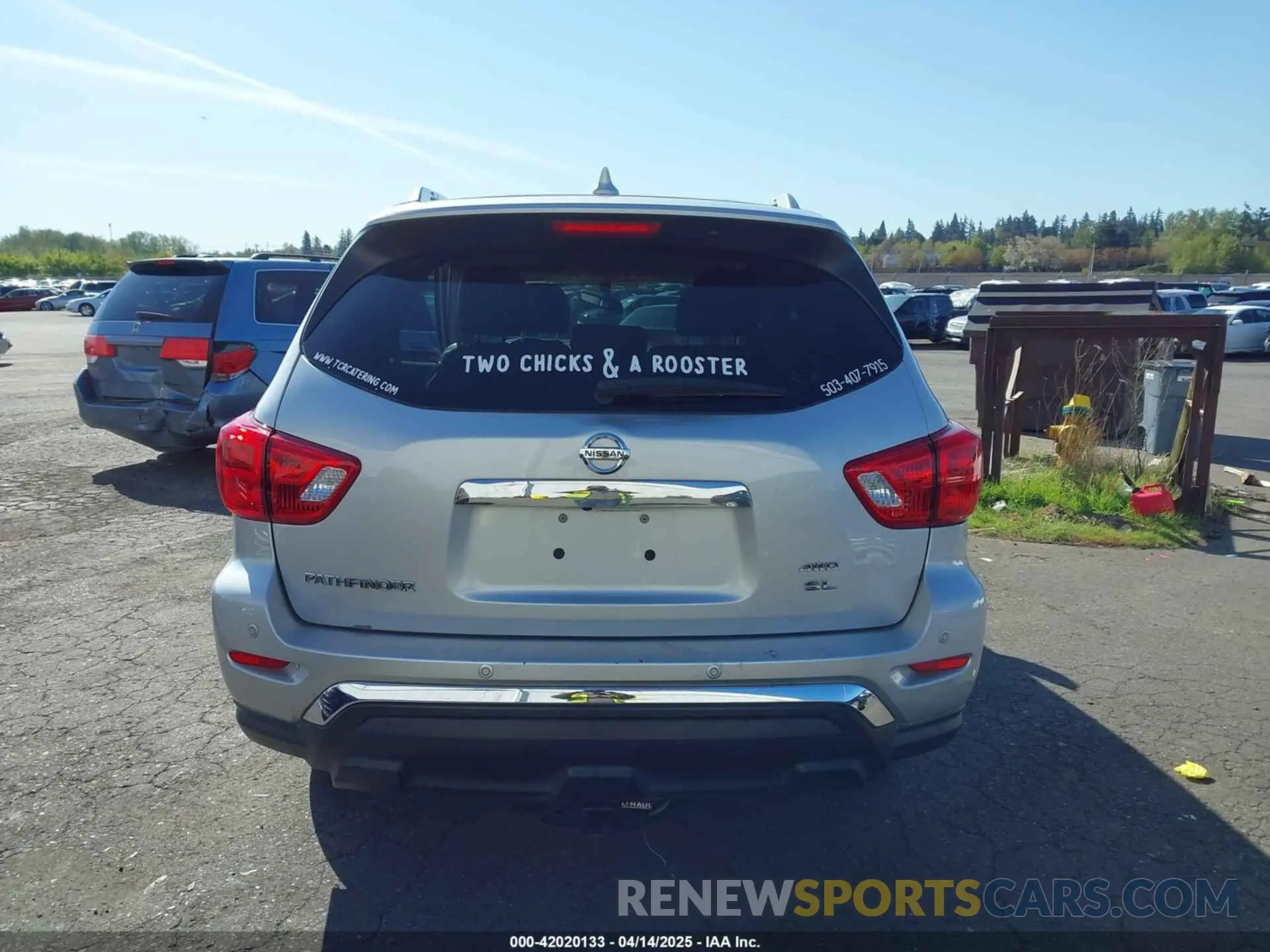 16 Photograph of a damaged car 5N1DR2MM8KC629938 NISSAN PATHFINDER 2019