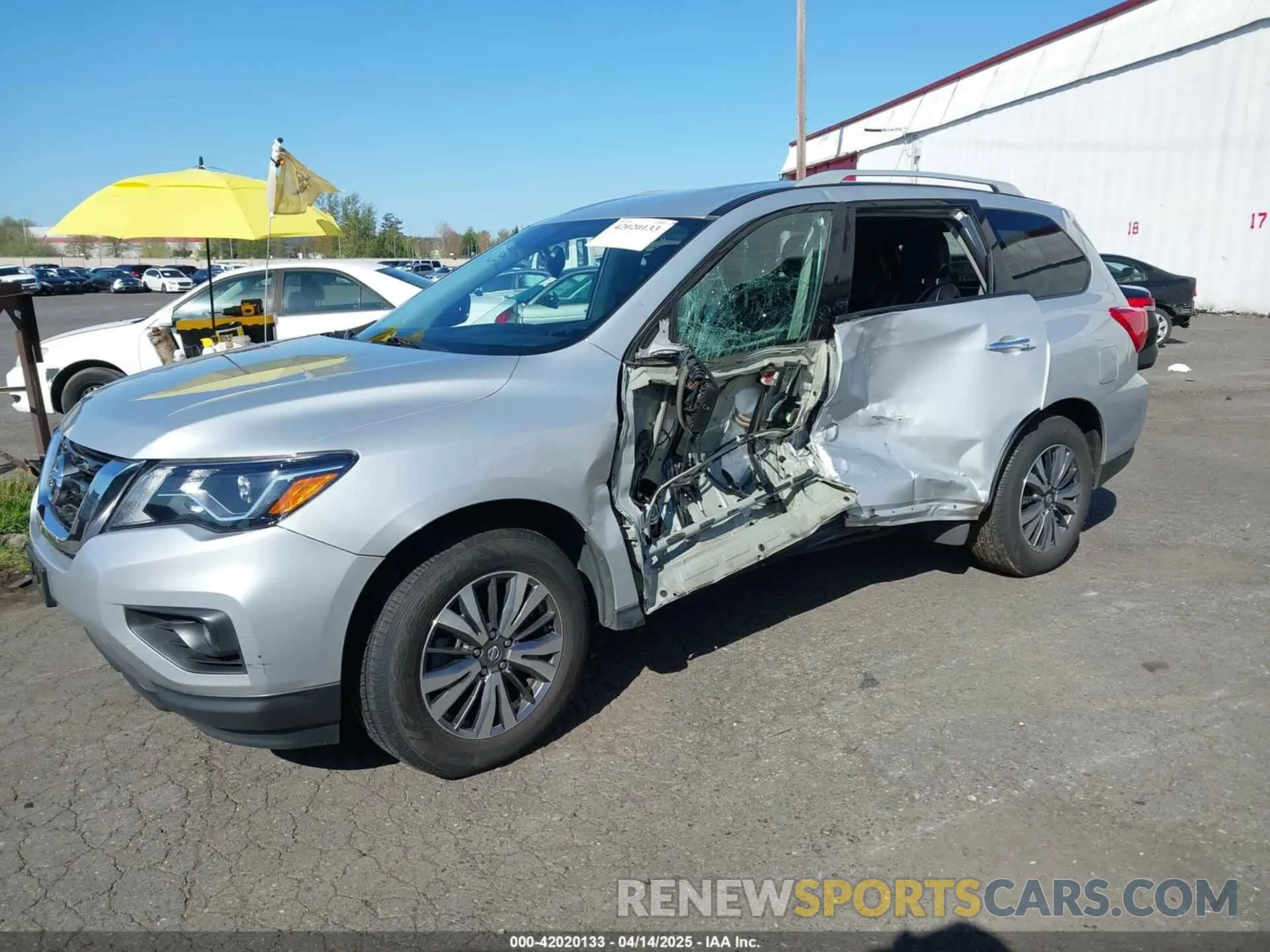 2 Photograph of a damaged car 5N1DR2MM8KC629938 NISSAN PATHFINDER 2019