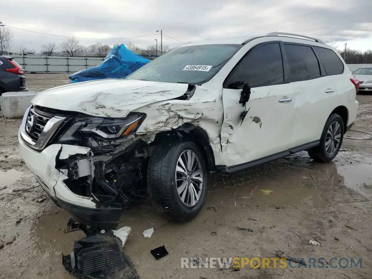 1 Photograph of a damaged car 5N1DR2MM9KC591765 NISSAN PATHFINDER 2019