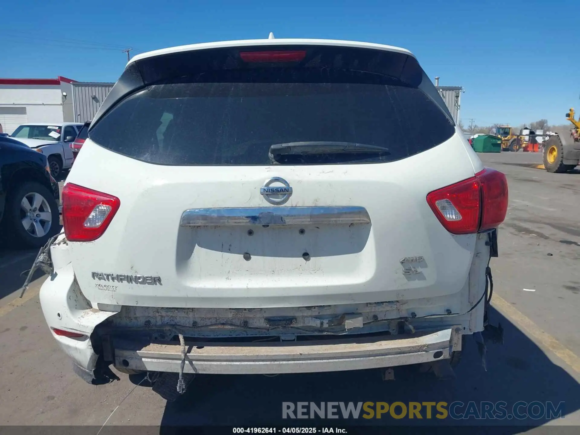 15 Photograph of a damaged car 5N1DR2MM9KC600352 NISSAN PATHFINDER 2019