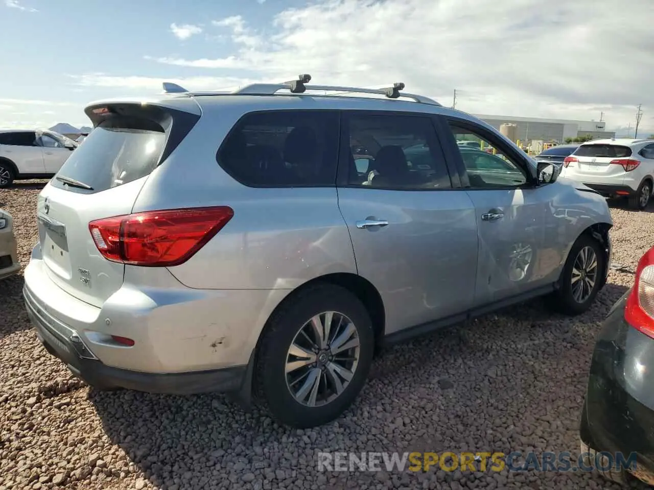 3 Photograph of a damaged car 5N1DR2MM9KC613201 NISSAN PATHFINDER 2019