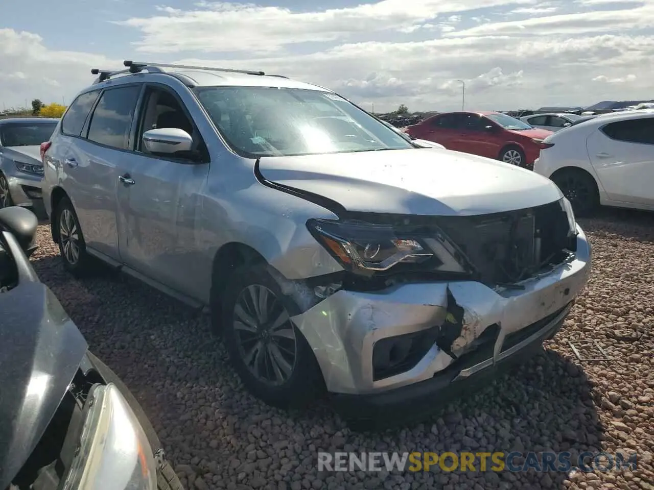 4 Photograph of a damaged car 5N1DR2MM9KC613201 NISSAN PATHFINDER 2019
