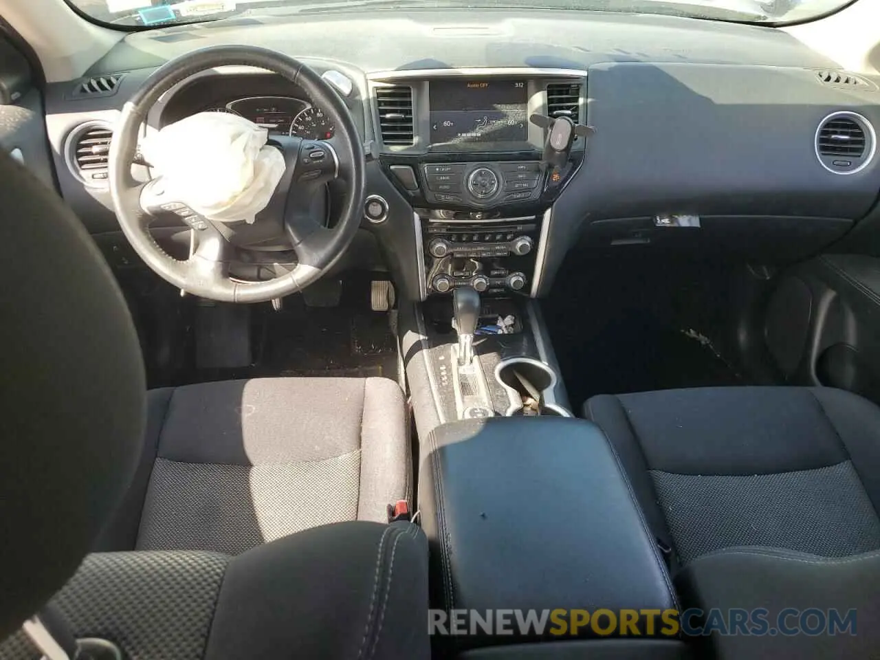 8 Photograph of a damaged car 5N1DR2MM9KC613201 NISSAN PATHFINDER 2019