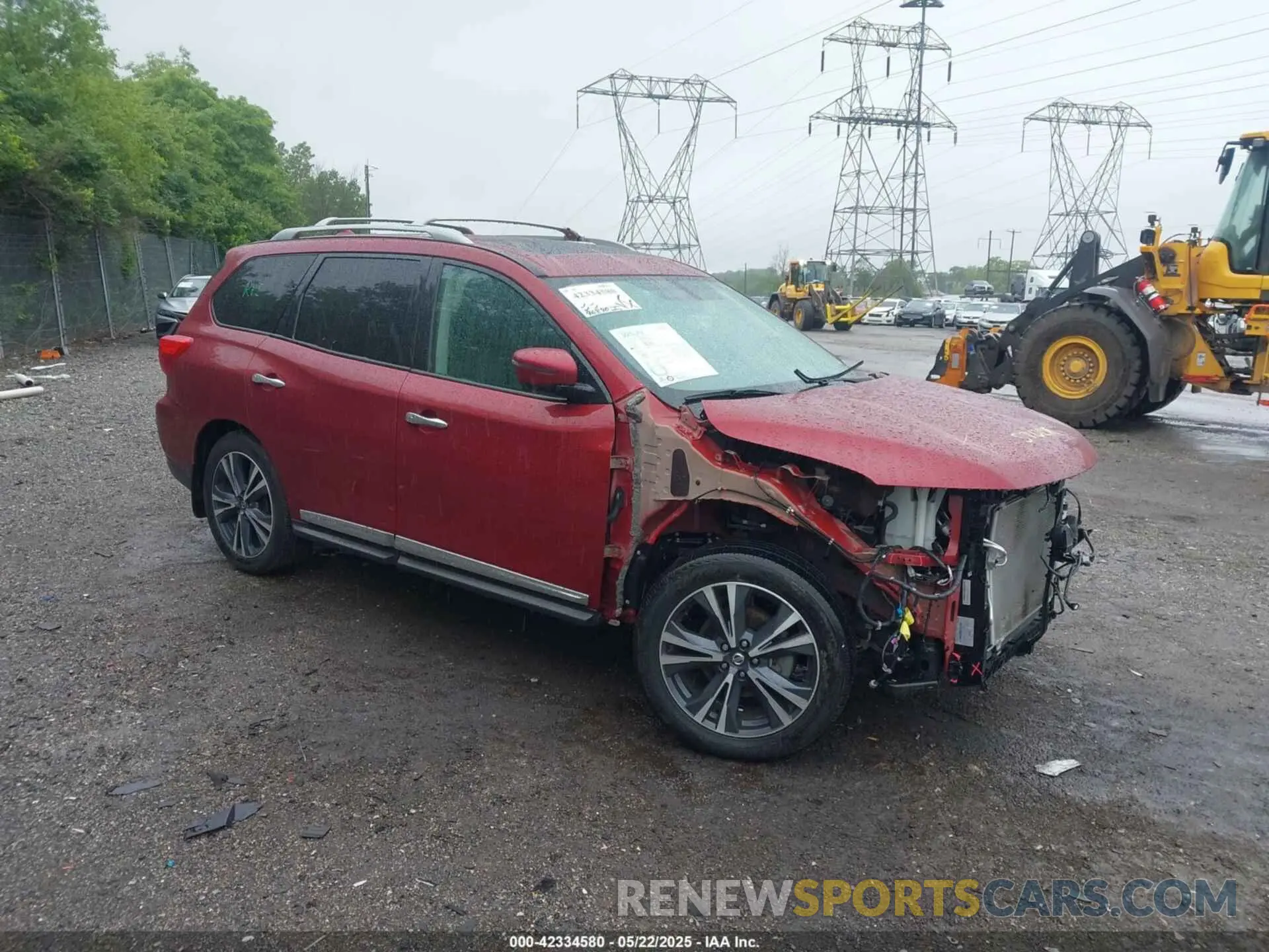 1 Photograph of a damaged car 5N1DR2MM9KC633612 NISSAN PATHFINDER 2019