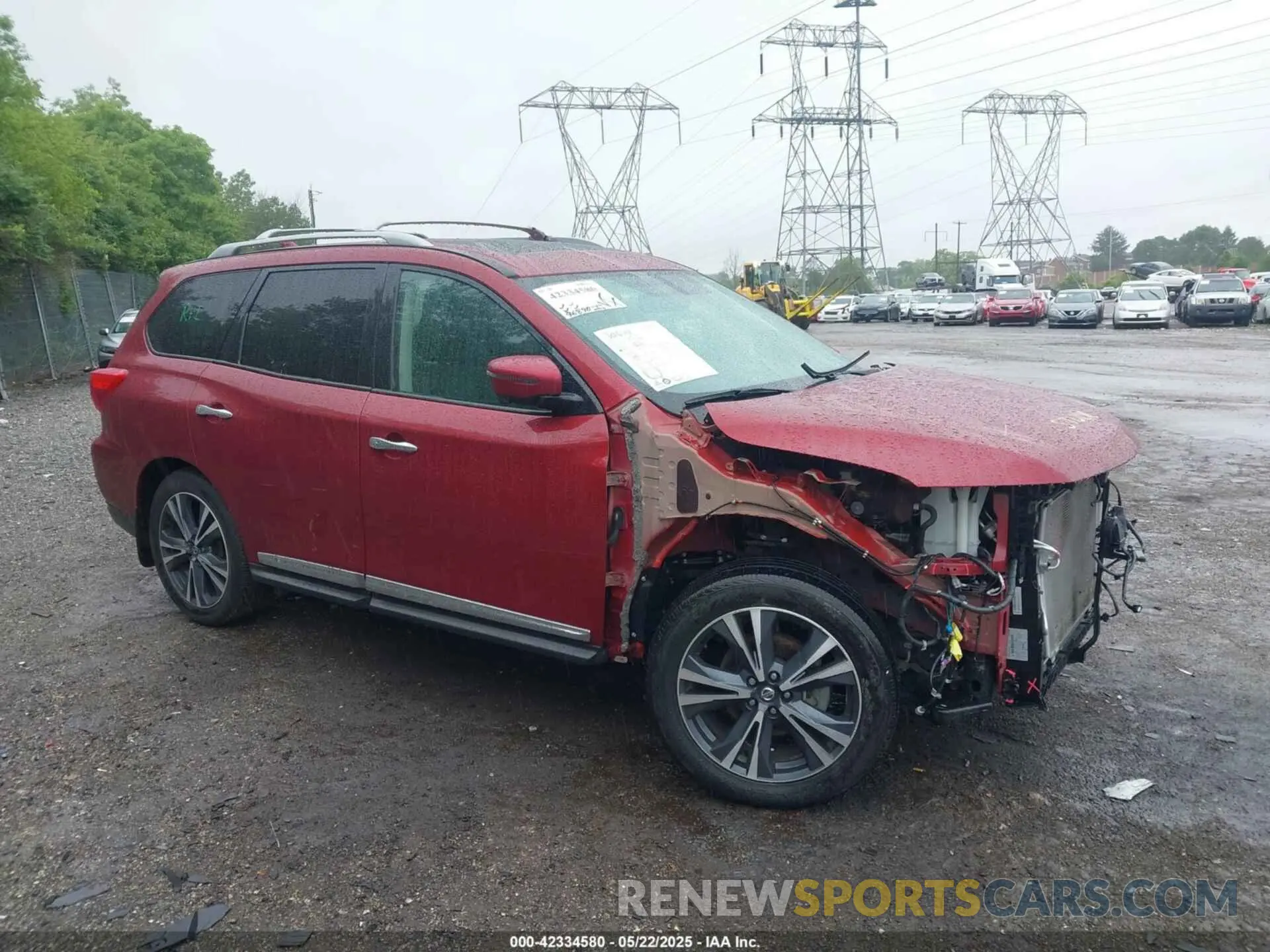 17 Photograph of a damaged car 5N1DR2MM9KC633612 NISSAN PATHFINDER 2019