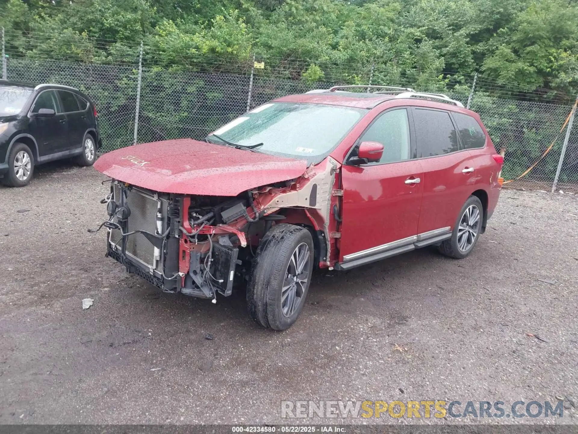 2 Photograph of a damaged car 5N1DR2MM9KC633612 NISSAN PATHFINDER 2019