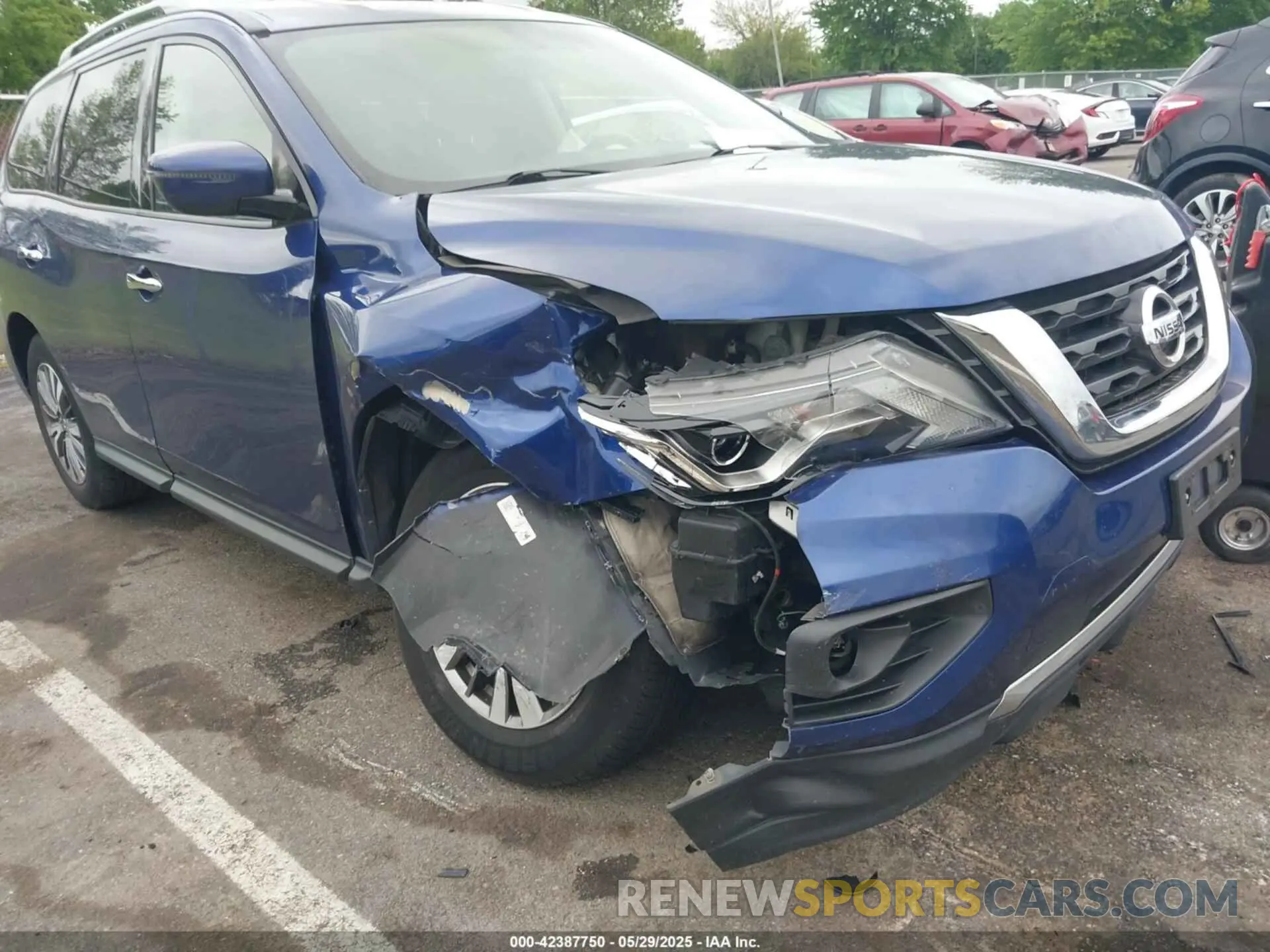 6 Photograph of a damaged car 5N1DR2MM9KC640107 NISSAN PATHFINDER 2019