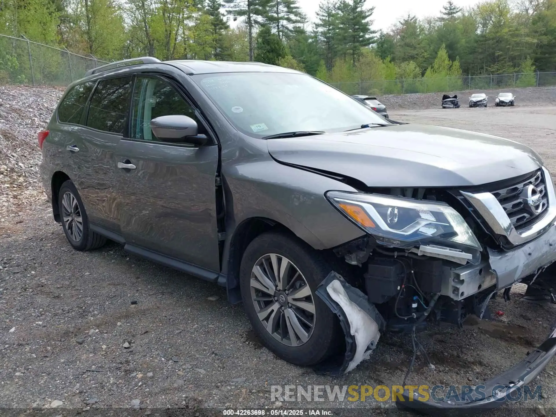 1 Photograph of a damaged car 5N1DR2MM9KC651530 NISSAN PATHFINDER 2019
