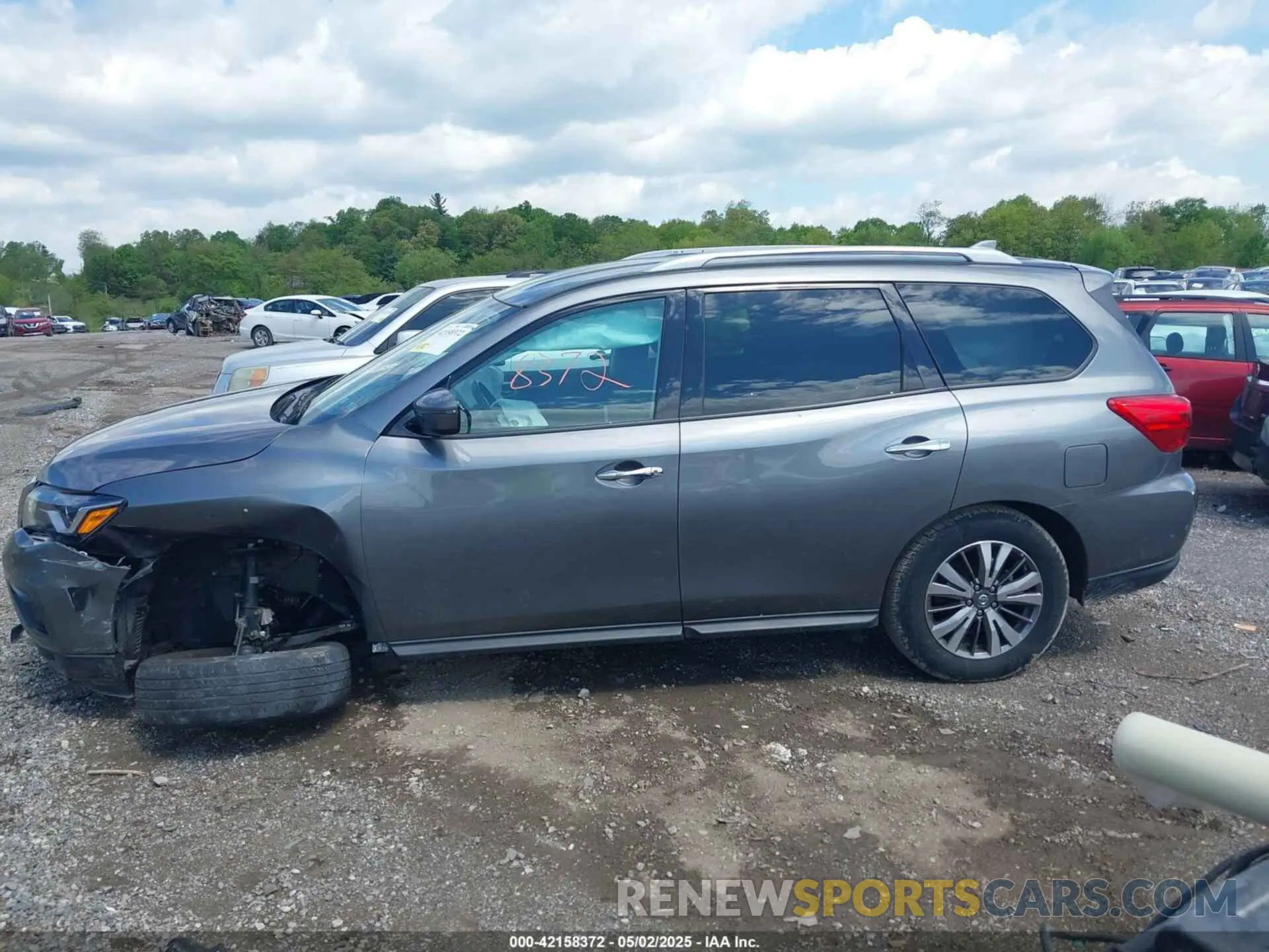 14 Photograph of a damaged car 5N1DR2MMXKC596621 NISSAN PATHFINDER 2019