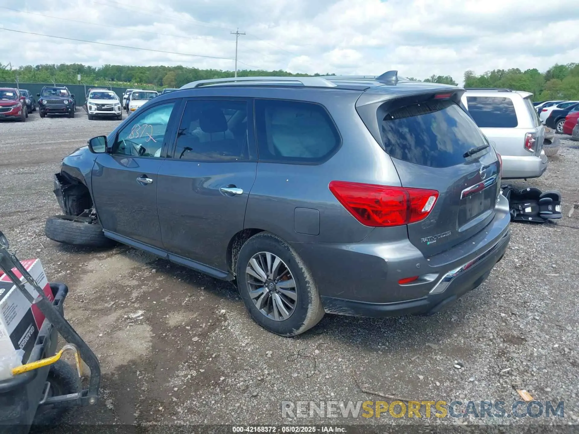 3 Photograph of a damaged car 5N1DR2MMXKC596621 NISSAN PATHFINDER 2019