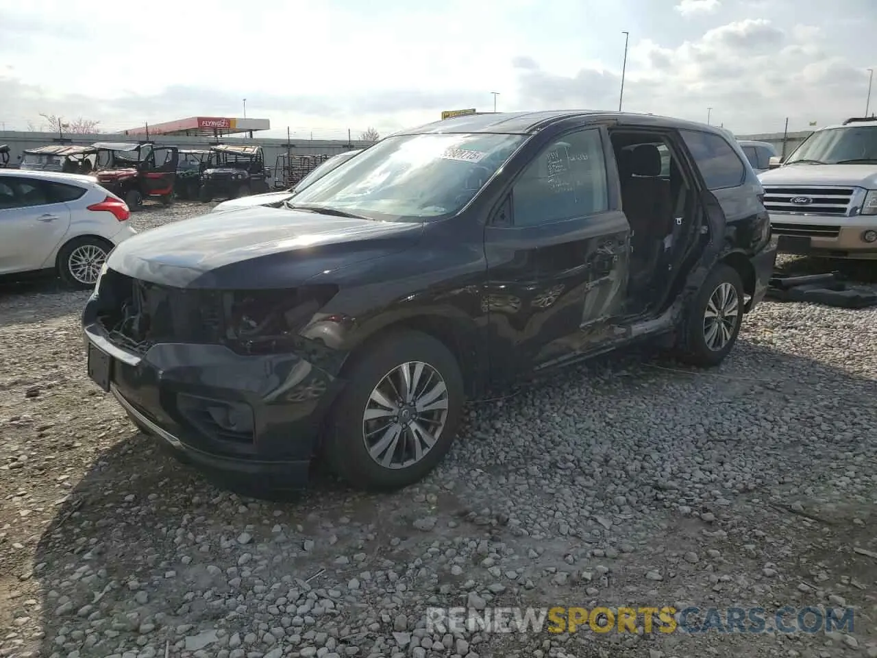 1 Photograph of a damaged car 5N1DR2MMXKC603633 NISSAN PATHFINDER 2019