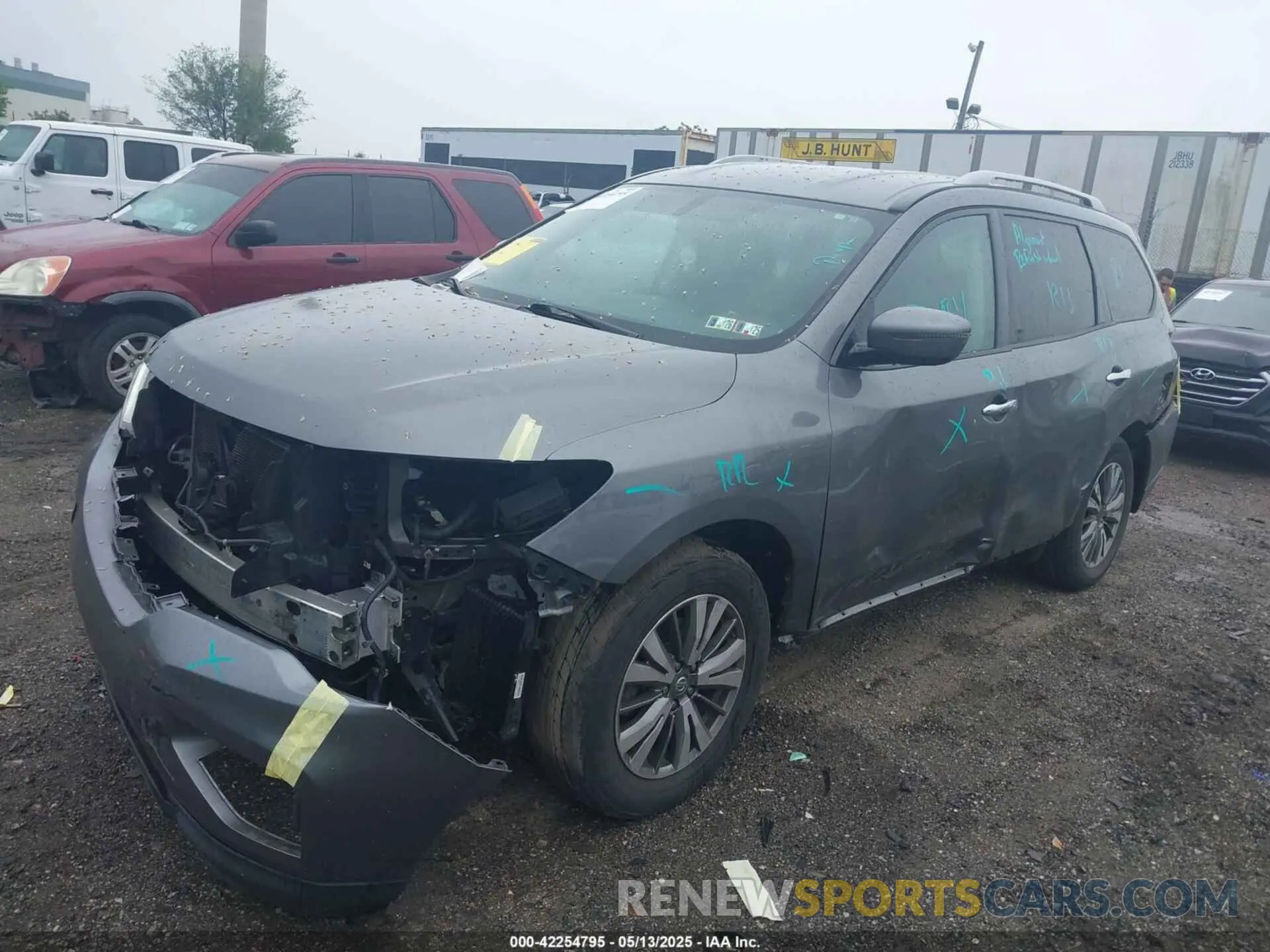 2 Photograph of a damaged car 5N1DR2MN0KC616920 NISSAN PATHFINDER 2019