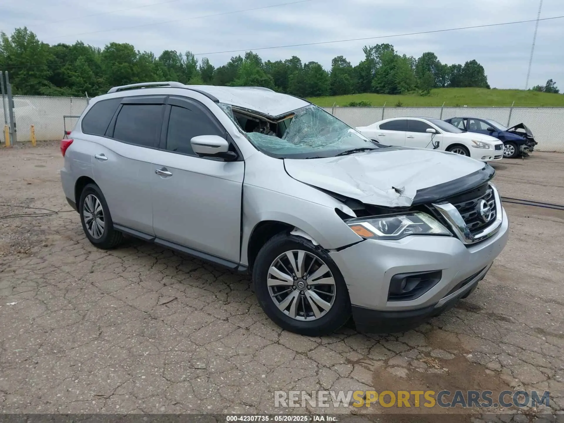 1 Photograph of a damaged car 5N1DR2MN0KC621549 NISSAN PATHFINDER 2019