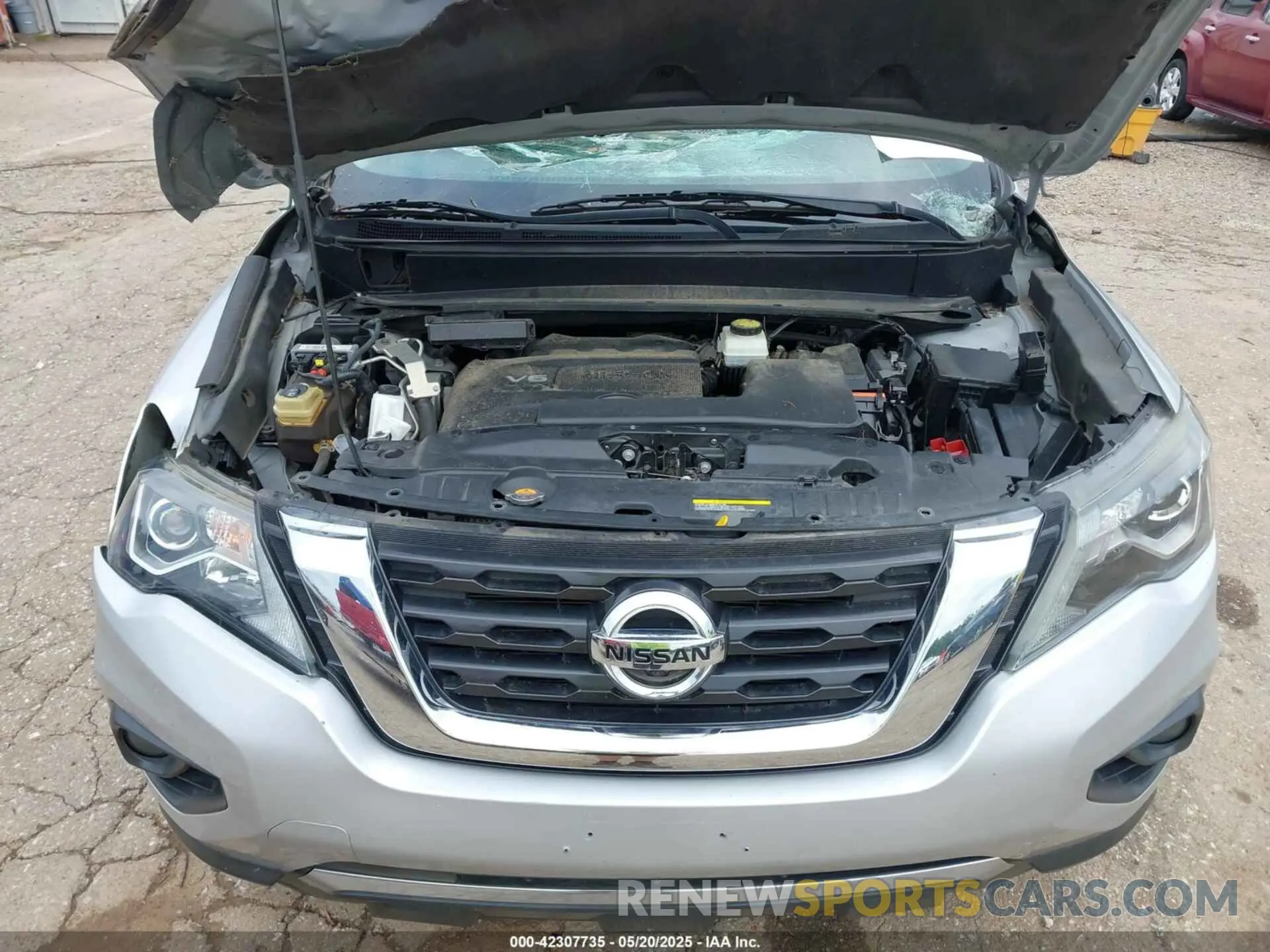 10 Photograph of a damaged car 5N1DR2MN0KC621549 NISSAN PATHFINDER 2019