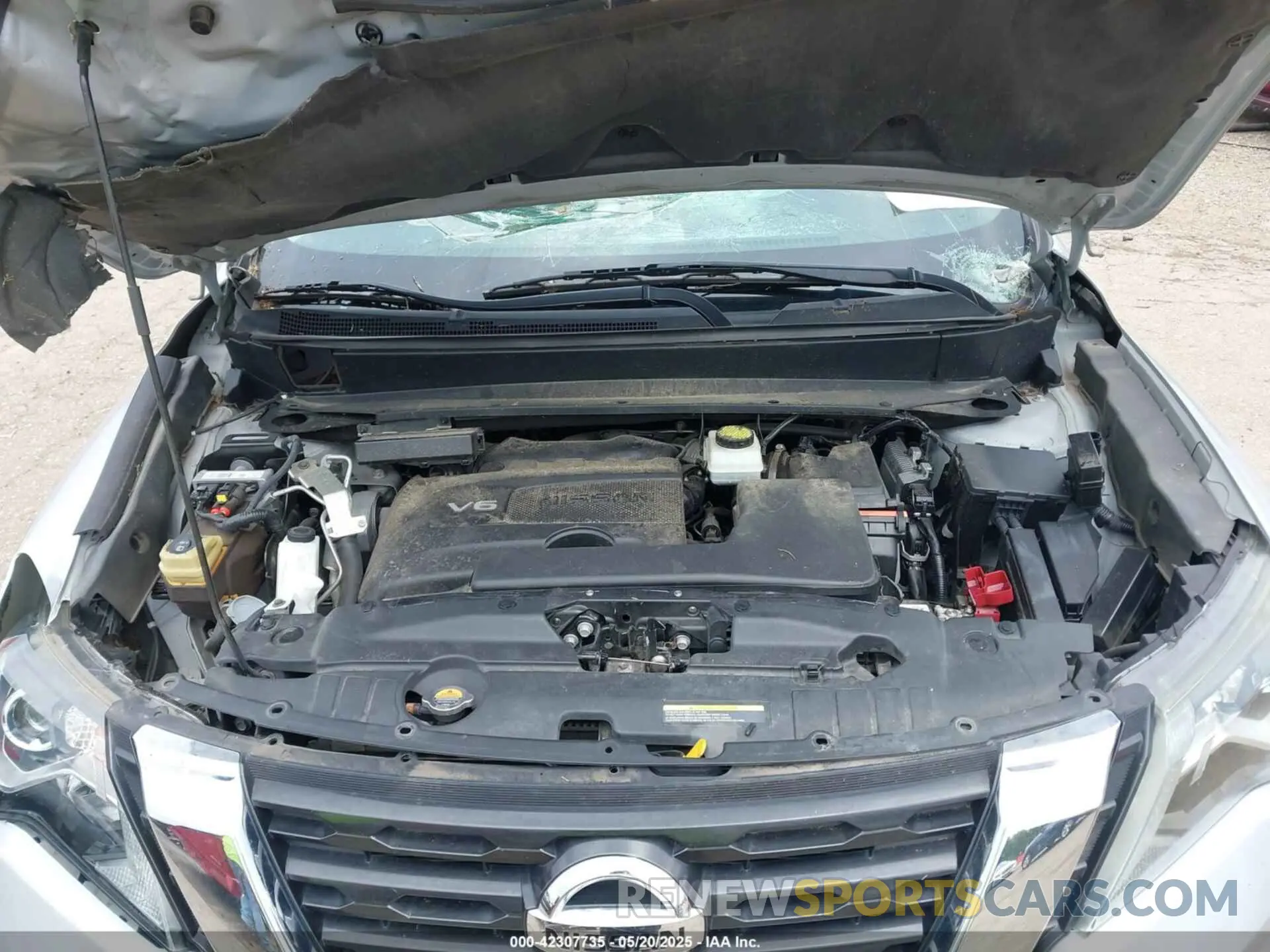 17 Photograph of a damaged car 5N1DR2MN0KC621549 NISSAN PATHFINDER 2019