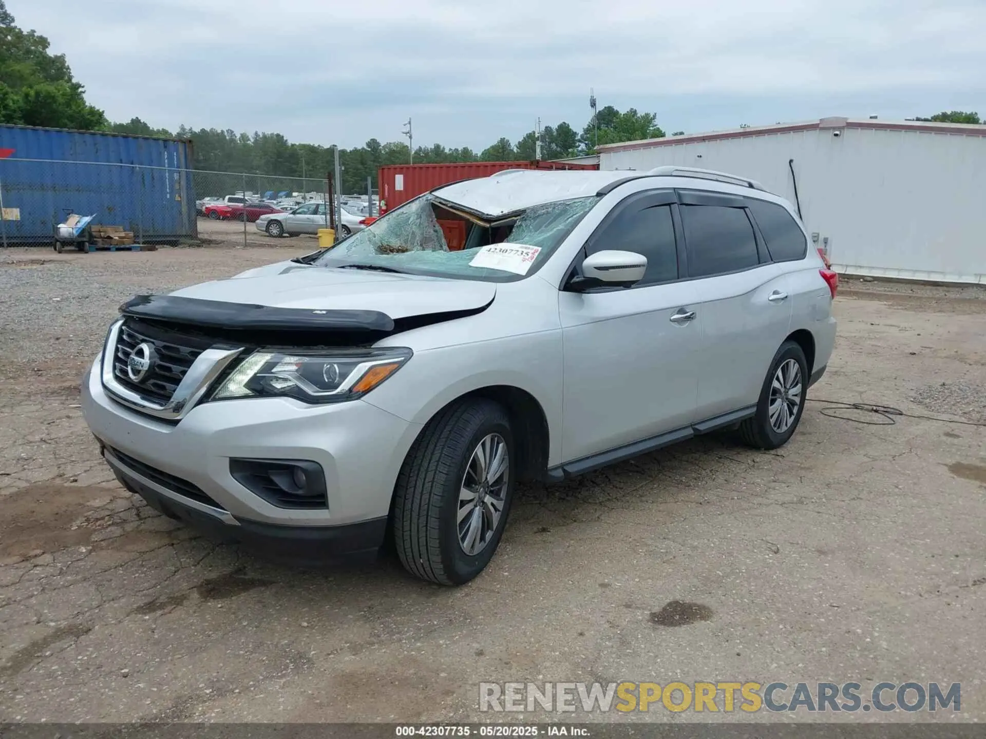 2 Photograph of a damaged car 5N1DR2MN0KC621549 NISSAN PATHFINDER 2019