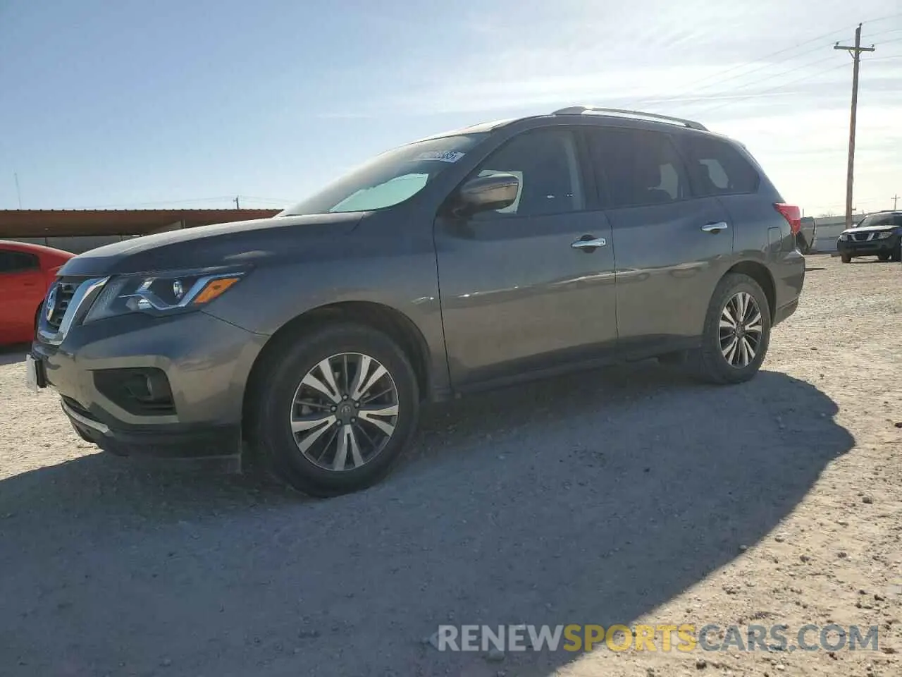 1 Photograph of a damaged car 5N1DR2MN1KC603741 NISSAN PATHFINDER 2019