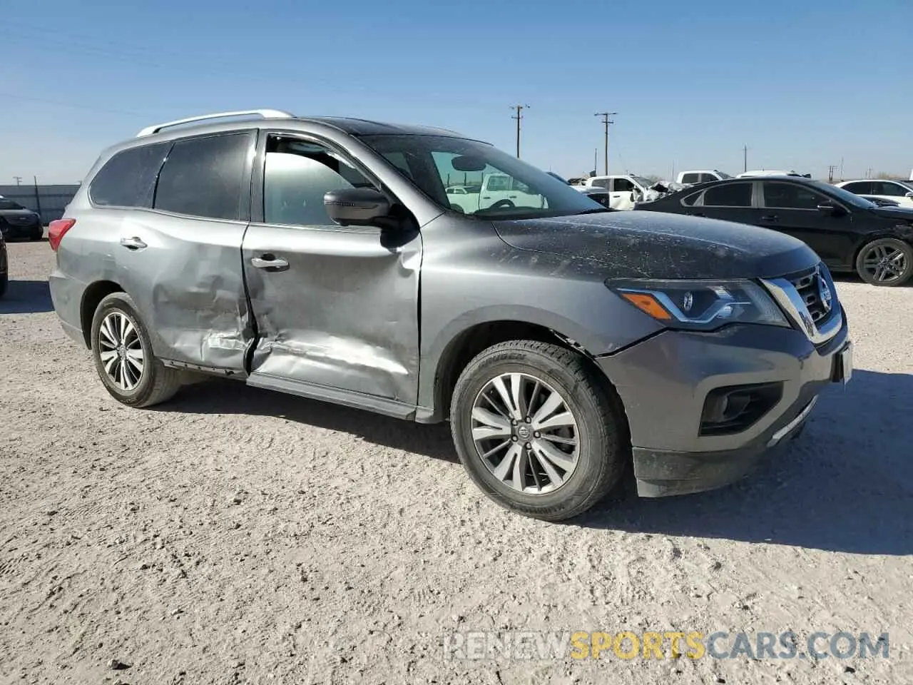 4 Photograph of a damaged car 5N1DR2MN1KC603741 NISSAN PATHFINDER 2019