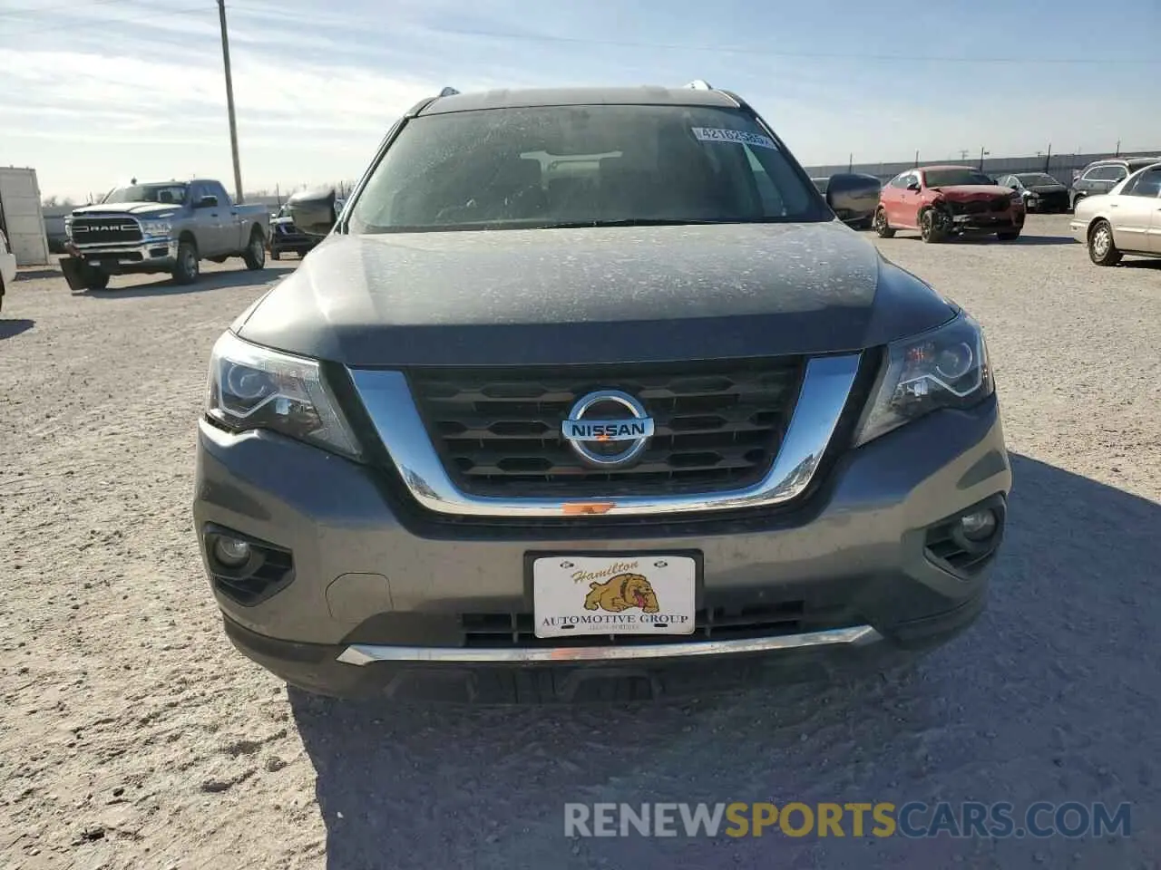 5 Photograph of a damaged car 5N1DR2MN1KC603741 NISSAN PATHFINDER 2019