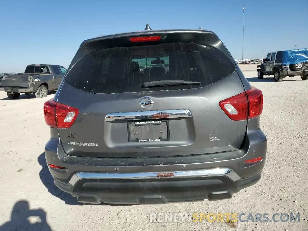 6 Photograph of a damaged car 5N1DR2MN1KC603741 NISSAN PATHFINDER 2019