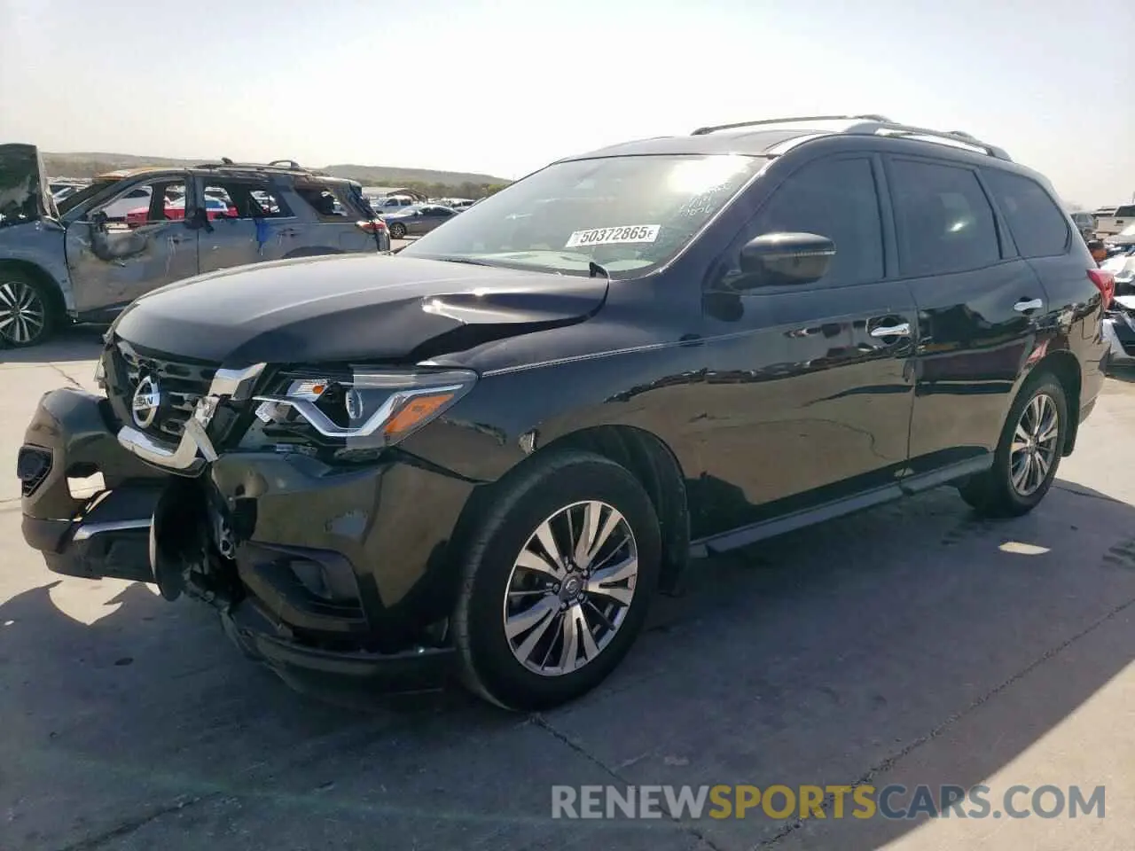 1 Photograph of a damaged car 5N1DR2MN1KC607076 NISSAN PATHFINDER 2019