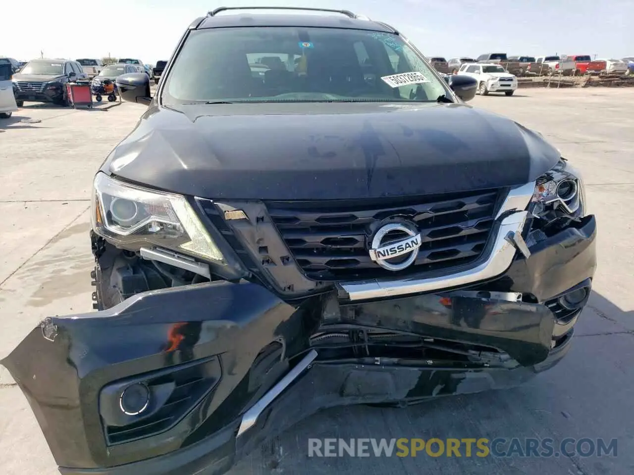 5 Photograph of a damaged car 5N1DR2MN1KC607076 NISSAN PATHFINDER 2019