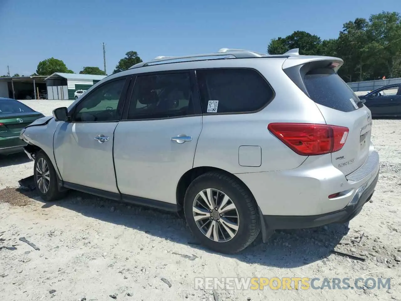 2 Photograph of a damaged car 5N1DR2MN2KC584794 NISSAN PATHFINDER 2019