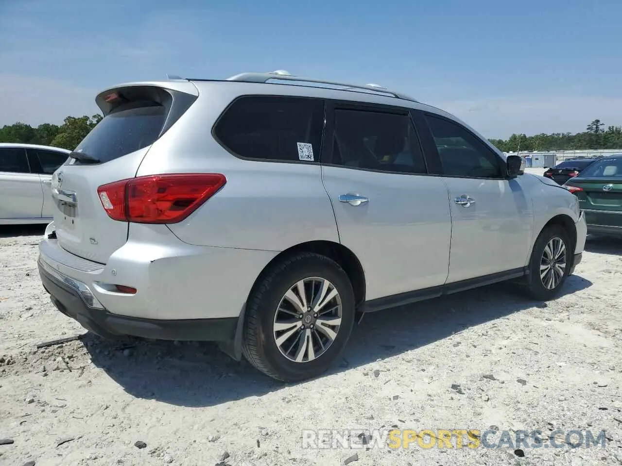 3 Photograph of a damaged car 5N1DR2MN2KC584794 NISSAN PATHFINDER 2019