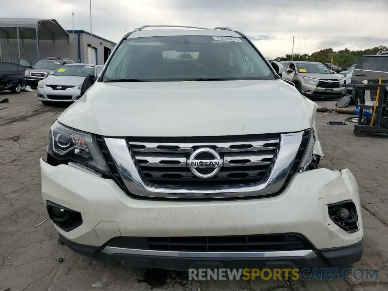 5 Photograph of a damaged car 5N1DR2MN2KC611458 NISSAN PATHFINDER 2019