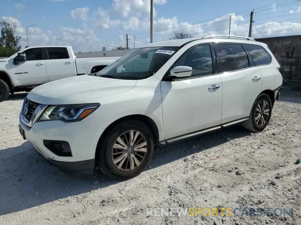 1 Photograph of a damaged car 5N1DR2MN2KC636053 NISSAN PATHFINDER 2019
