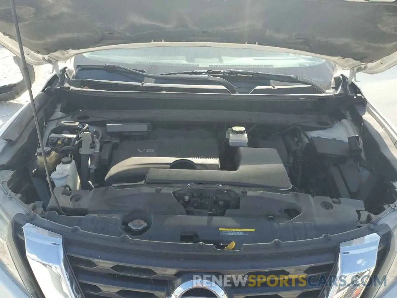 12 Photograph of a damaged car 5N1DR2MN2KC636053 NISSAN PATHFINDER 2019