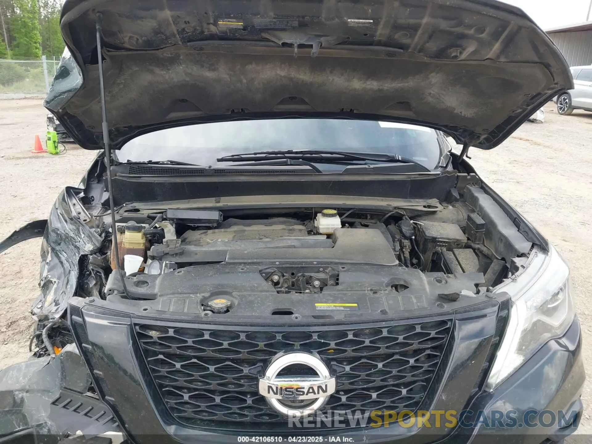 10 Photograph of a damaged car 5N1DR2MN2KC638711 NISSAN PATHFINDER 2019
