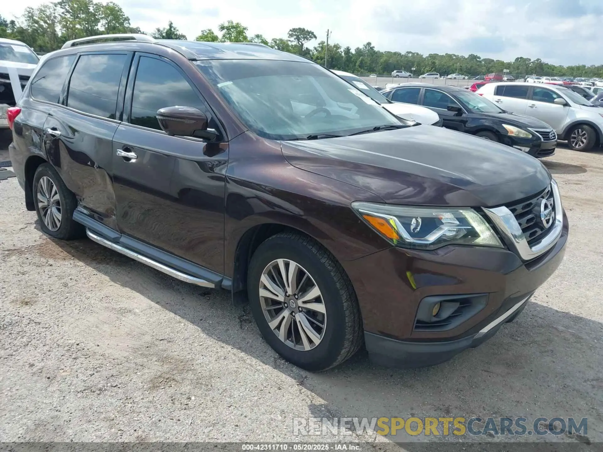 1 Photograph of a damaged car 5N1DR2MN3KC581063 NISSAN PATHFINDER 2019