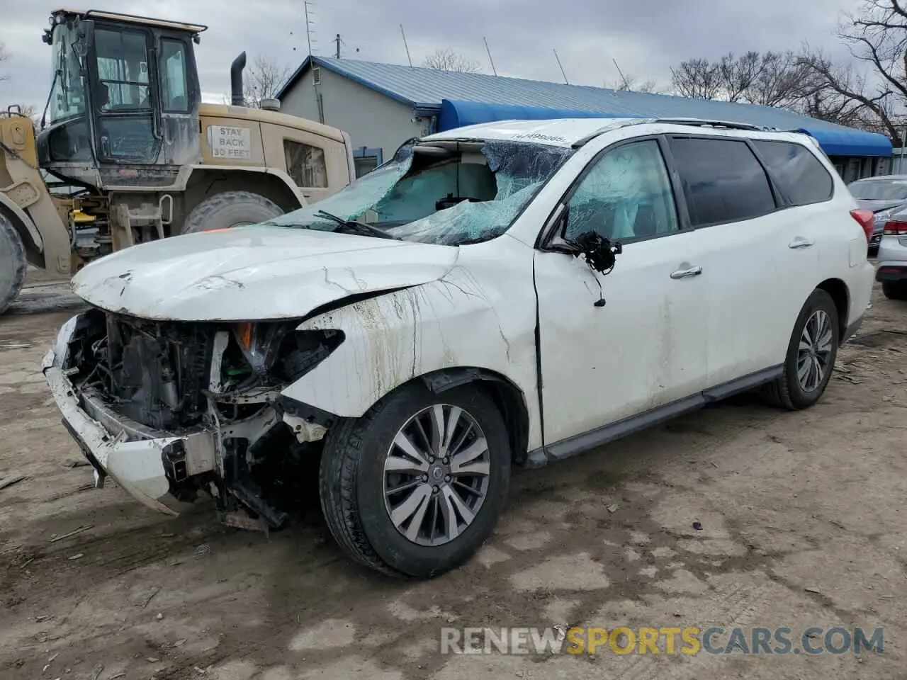 1 Photograph of a damaged car 5N1DR2MN3KC595352 NISSAN PATHFINDER 2019
