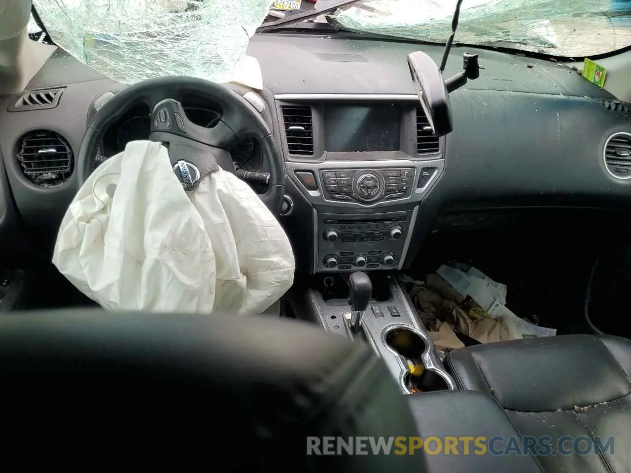 8 Photograph of a damaged car 5N1DR2MN3KC595352 NISSAN PATHFINDER 2019