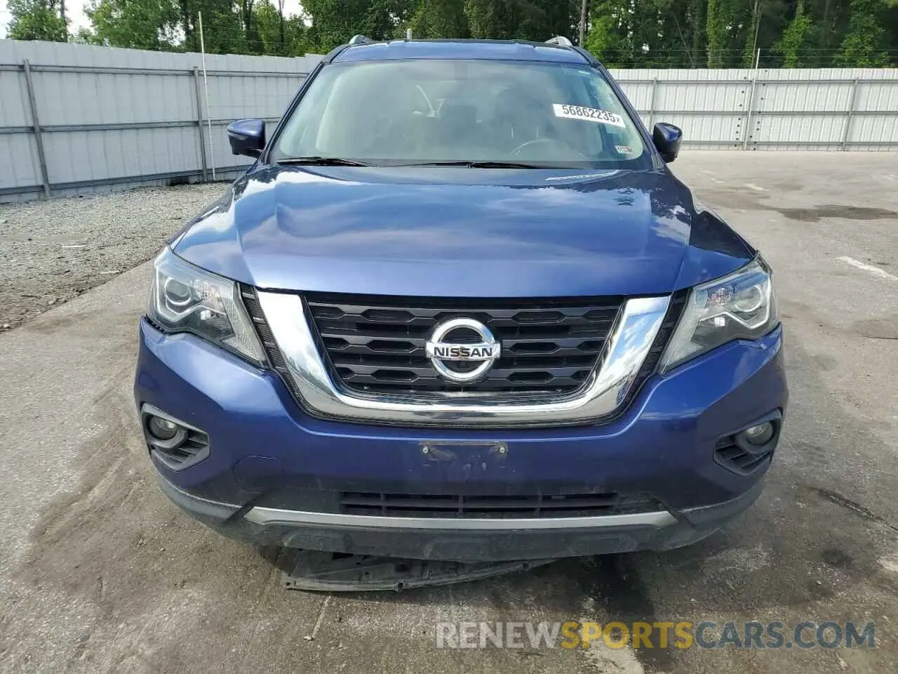 5 Photograph of a damaged car 5N1DR2MN3KC610190 NISSAN PATHFINDER 2019