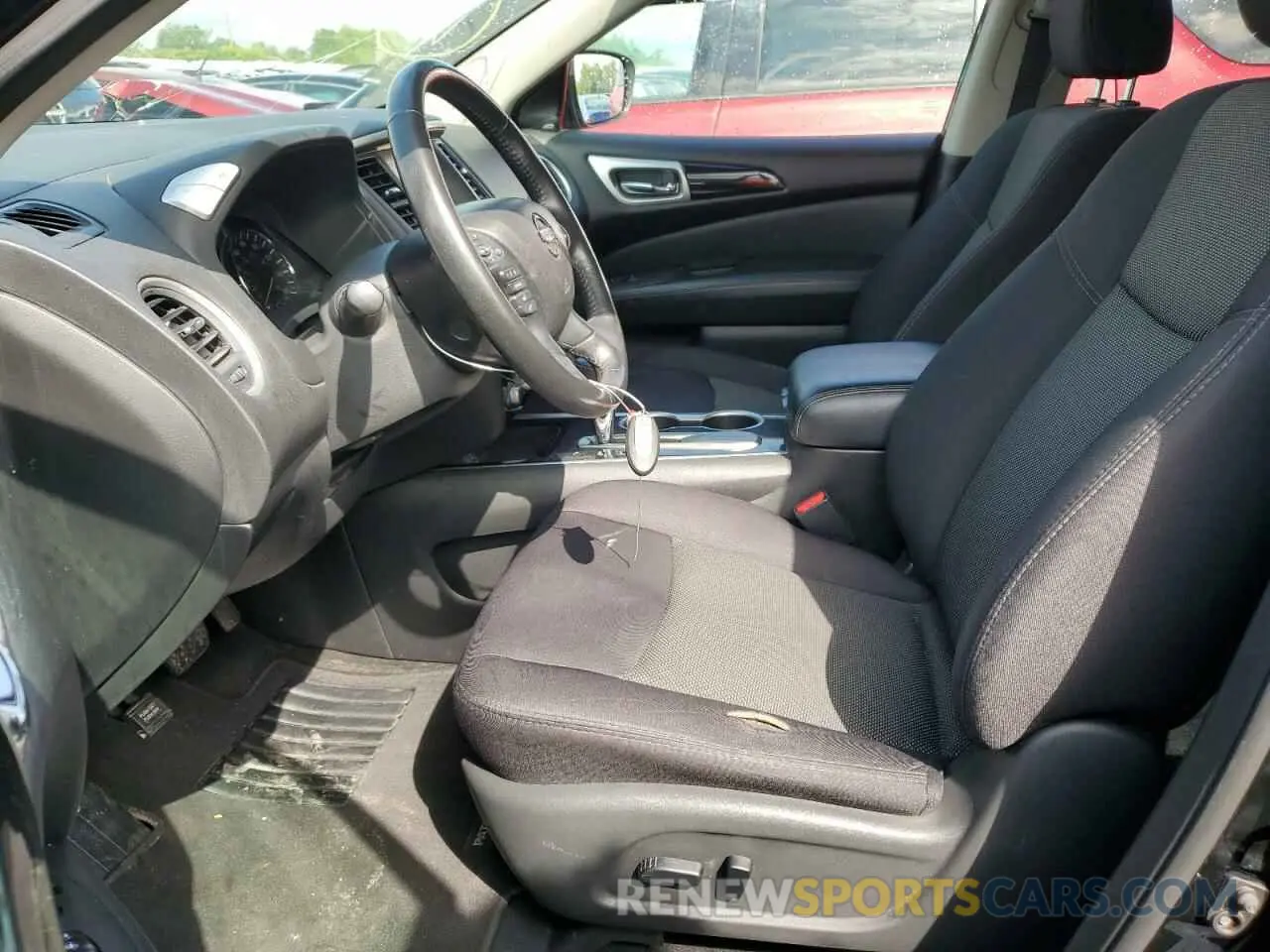 7 Photograph of a damaged car 5N1DR2MN3KC616278 NISSAN PATHFINDER 2019