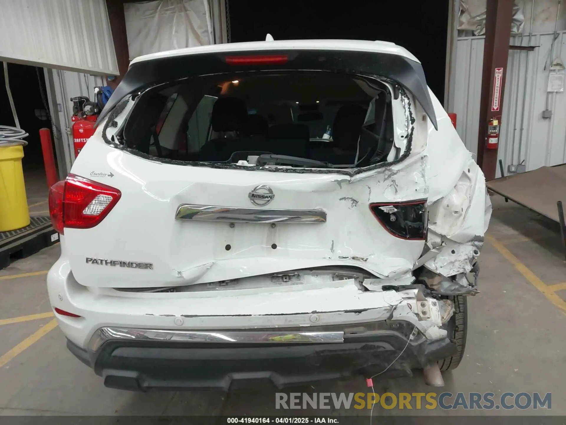 16 Photograph of a damaged car 5N1DR2MN4KC597241 NISSAN PATHFINDER 2019