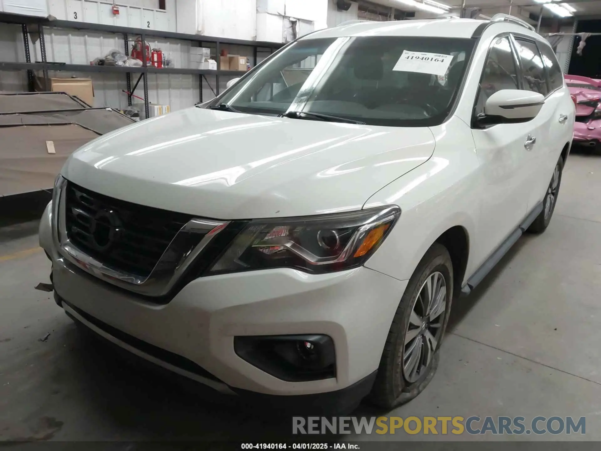 2 Photograph of a damaged car 5N1DR2MN4KC597241 NISSAN PATHFINDER 2019