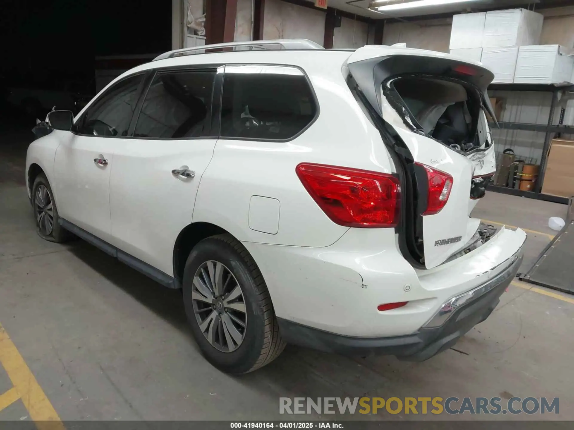 3 Photograph of a damaged car 5N1DR2MN4KC597241 NISSAN PATHFINDER 2019