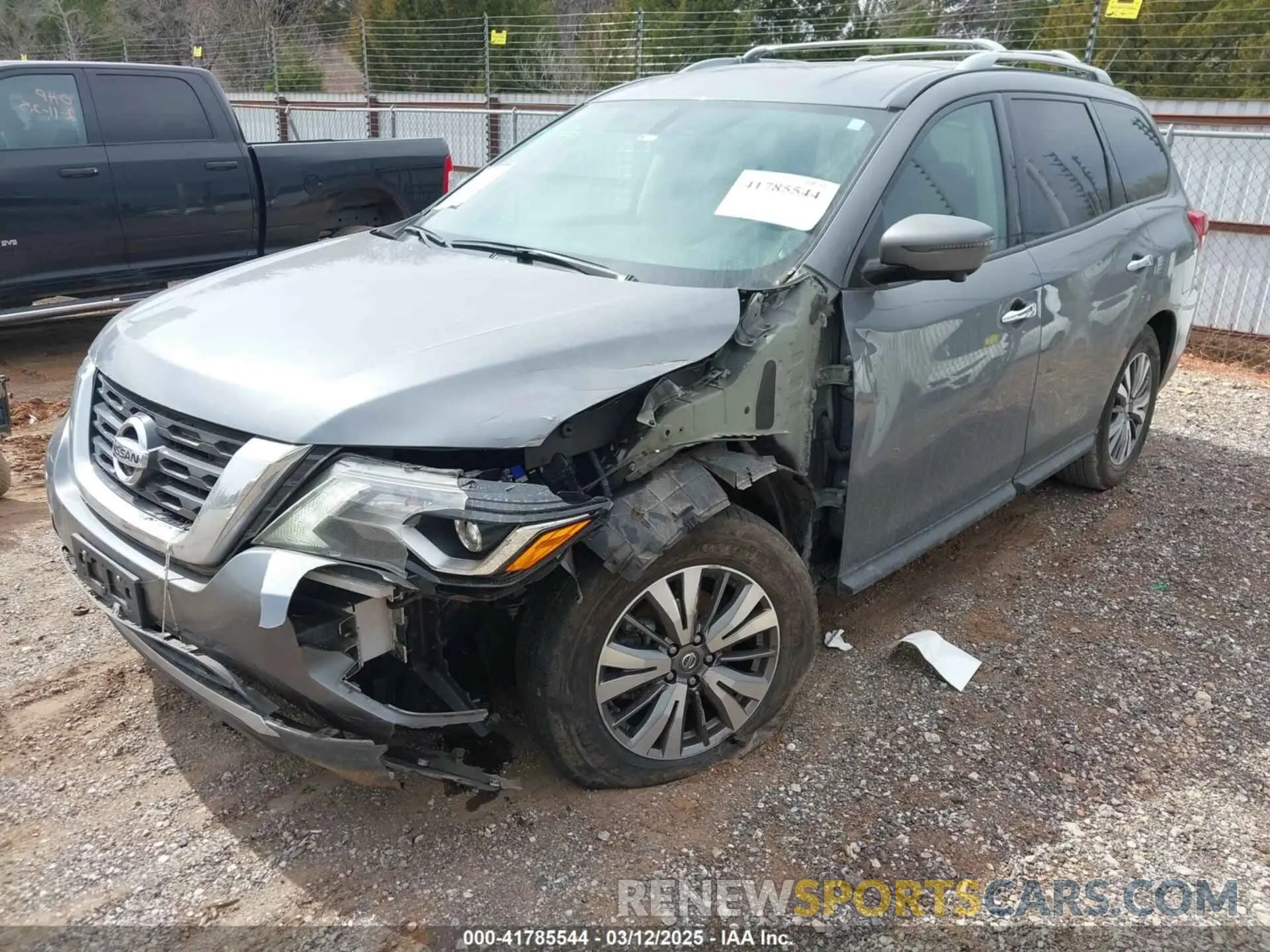 2 Photograph of a damaged car 5N1DR2MN4KC617293 NISSAN PATHFINDER 2019