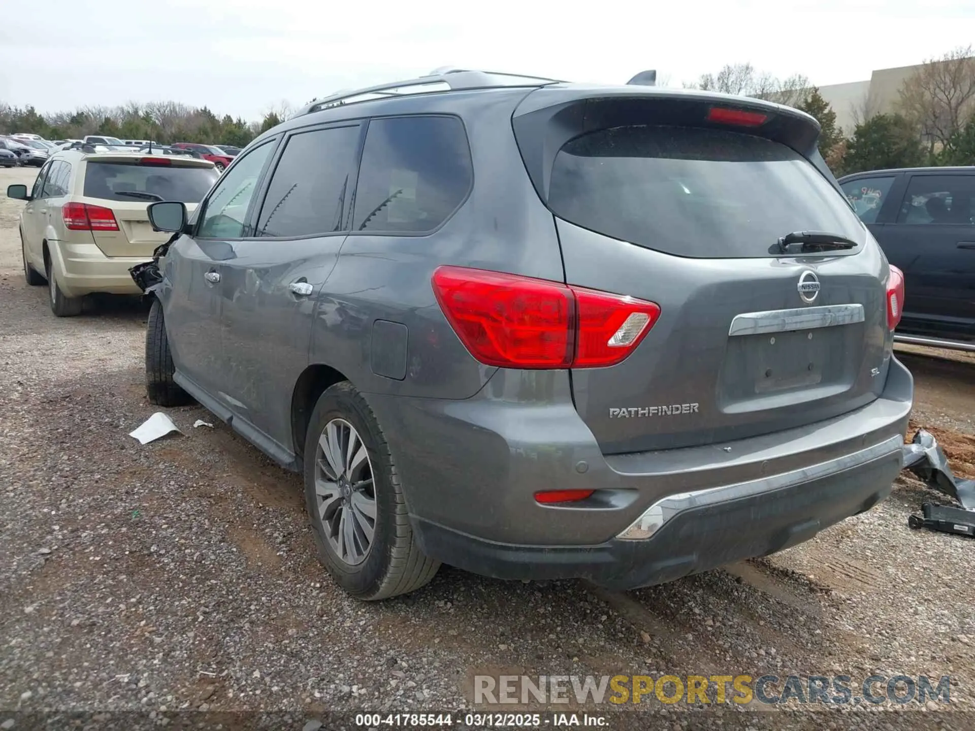3 Photograph of a damaged car 5N1DR2MN4KC617293 NISSAN PATHFINDER 2019