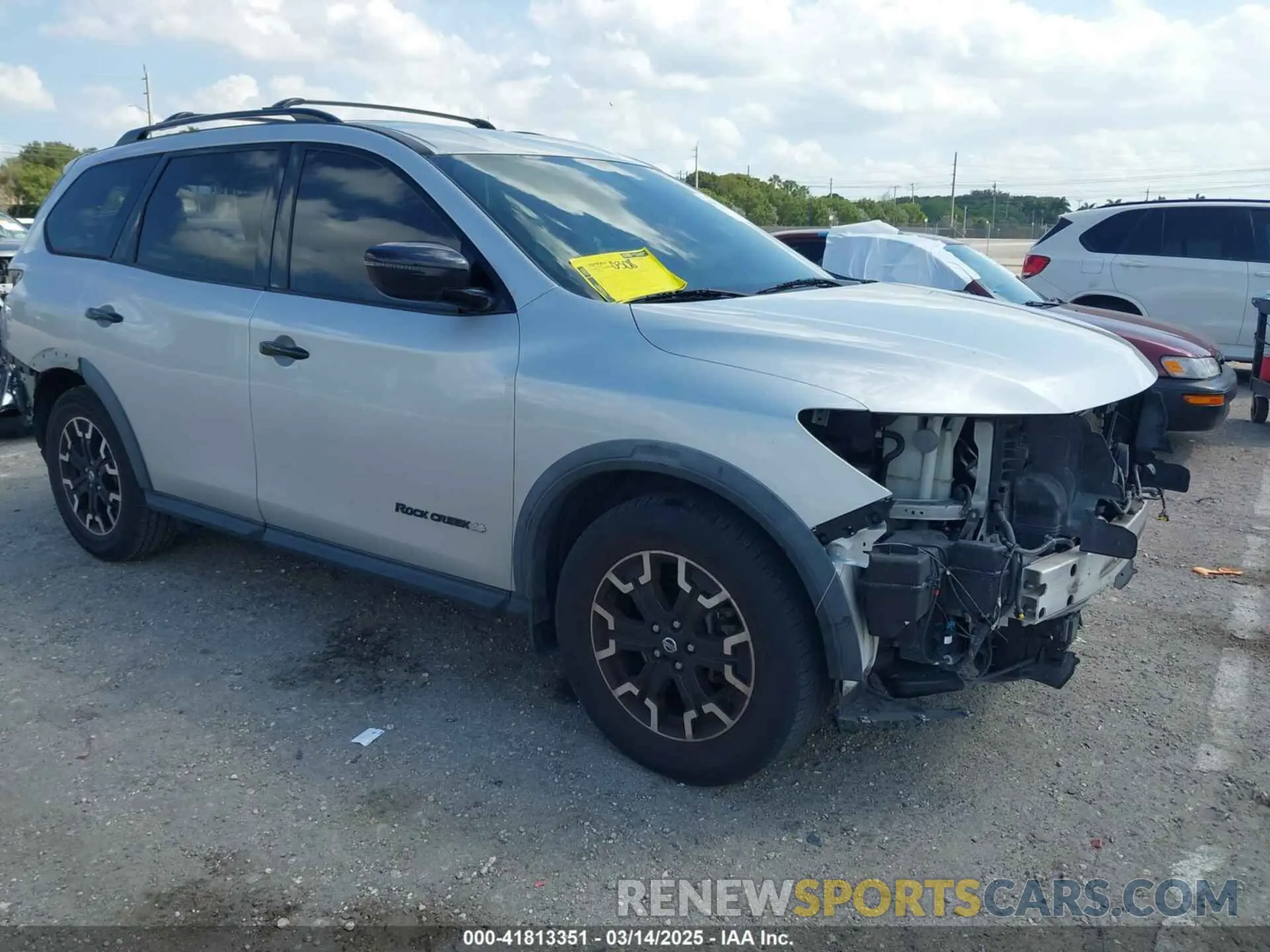 1 Photograph of a damaged car 5N1DR2MN4KC637723 NISSAN PATHFINDER 2019
