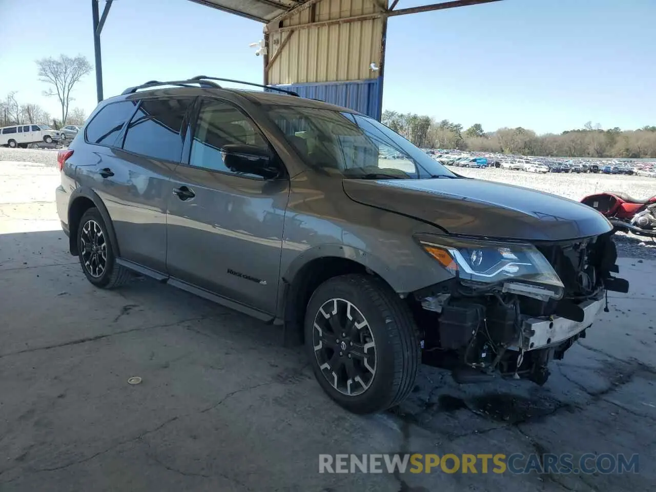 4 Photograph of a damaged car 5N1DR2MN4KC646177 NISSAN PATHFINDER 2019