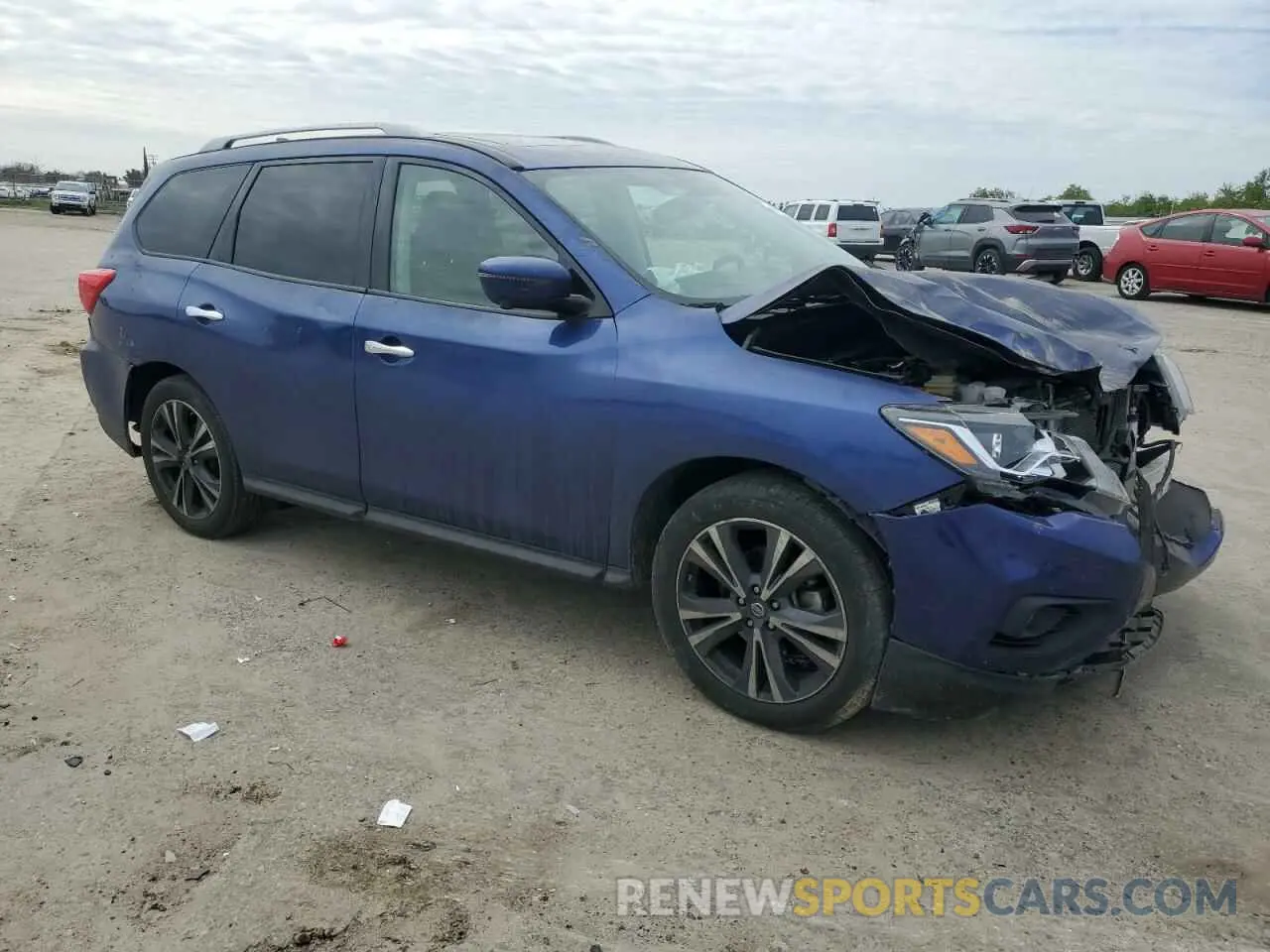 4 Photograph of a damaged car 5N1DR2MN5KC590251 NISSAN PATHFINDER 2019