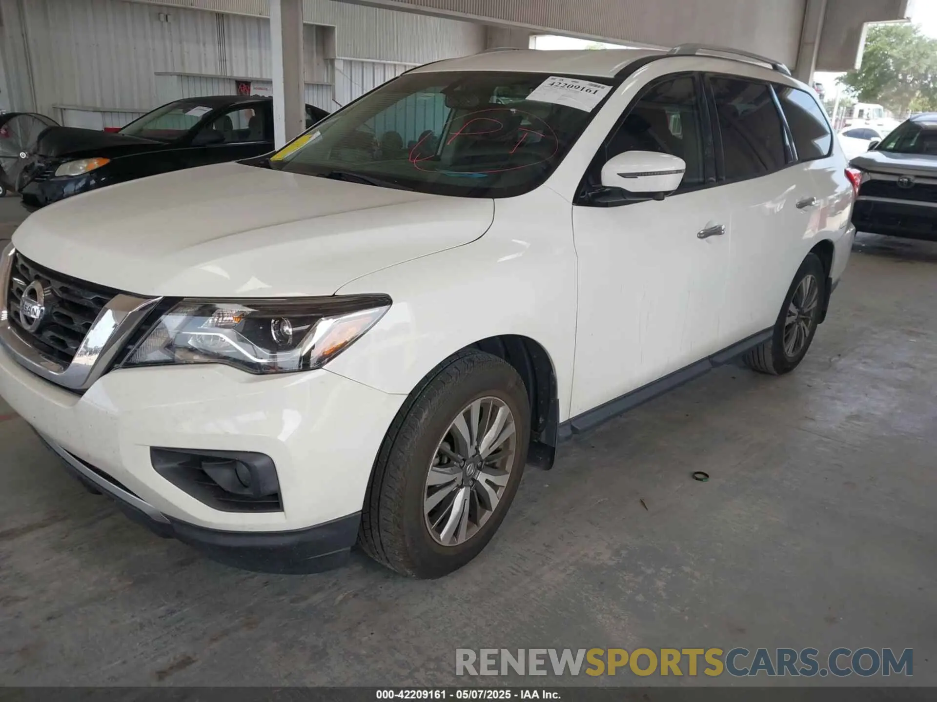 2 Photograph of a damaged car 5N1DR2MN5KC627198 NISSAN PATHFINDER 2019