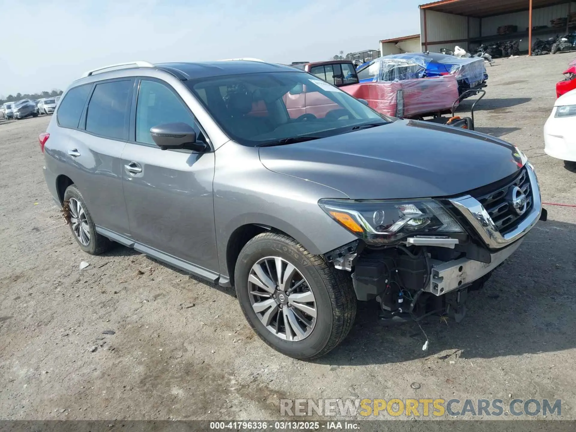 1 Photograph of a damaged car 5N1DR2MN5KC642848 NISSAN PATHFINDER 2019