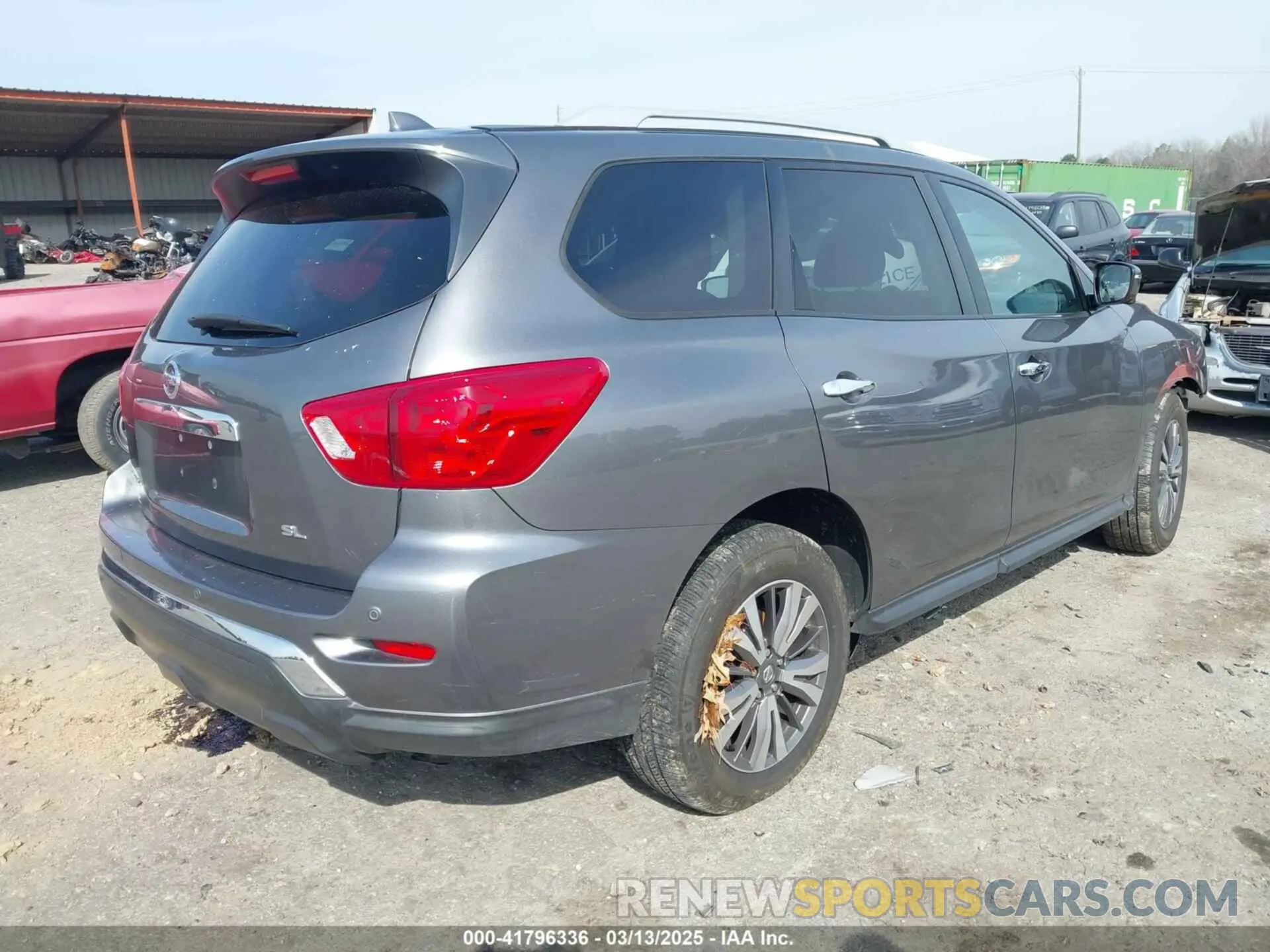 4 Photograph of a damaged car 5N1DR2MN5KC642848 NISSAN PATHFINDER 2019